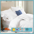 Poly Cotton Super King Embroidery Style Bedding Set For Luxury Hotel Bed